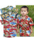 Woody Town Toddler Boy's Clothes 2 Piece Cabana Set Red